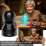 Baby Monitor Camera Security Camera - HD Cloud IP Camera, Pan & Tilt Control, WiFi/Ethernet